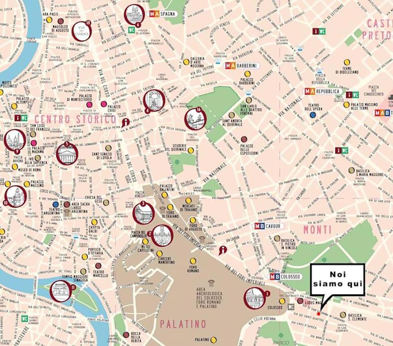 רומא 150 M Dal Colosseo - Appartamento Minerva מראה חיצוני תמונה